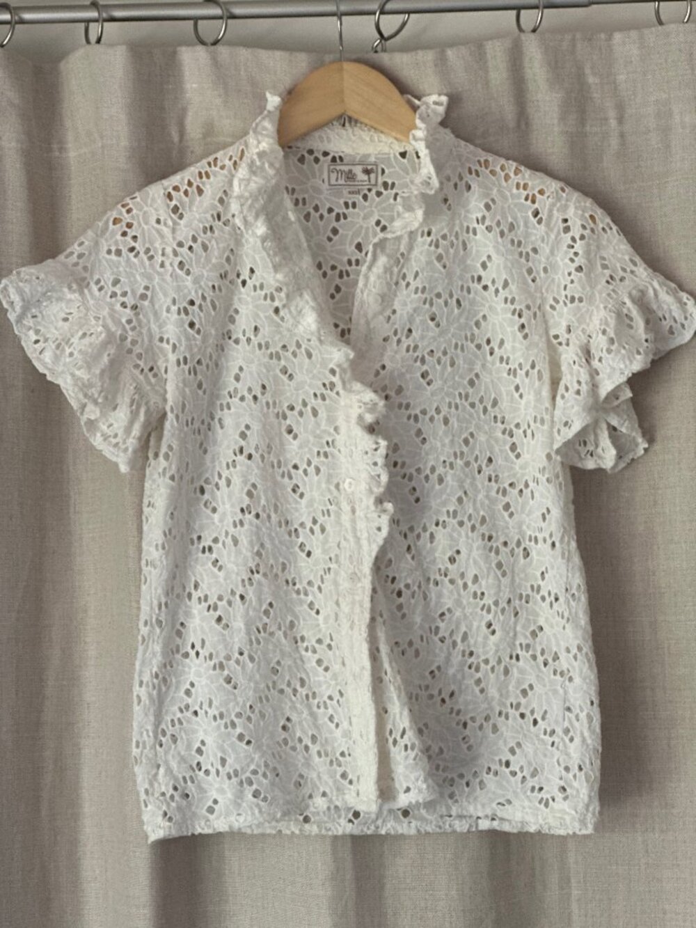 Sweet, Intricate Feminine Blouse by Mille